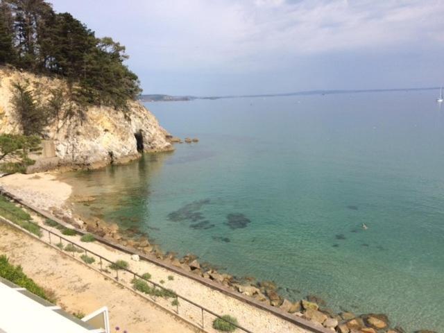 Appartement Cosy Les Pieds Dans L'Eau, Vue Mer Exceptionnelle Крозон Екстер'єр фото